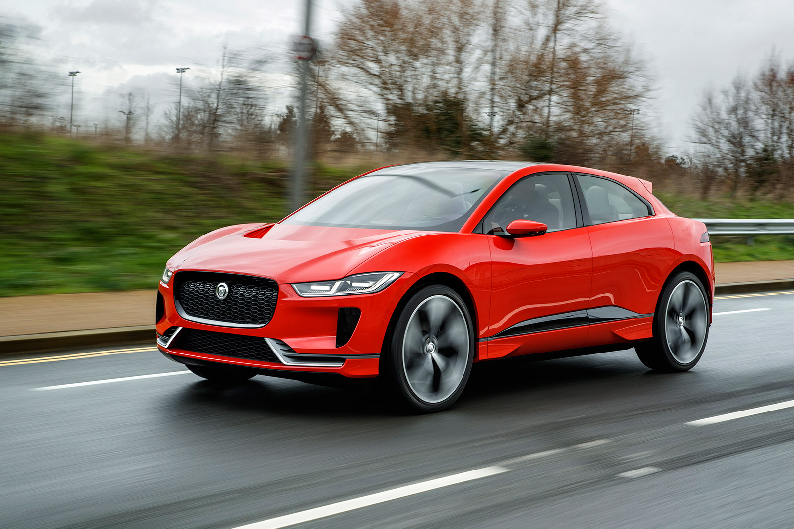 Jaguar has unleashed its first electric vehicle the Jaguar IPACE